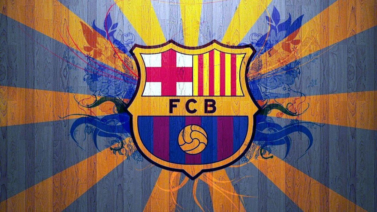 Sports soccer logos FC Barcelona blaugrana wallpaperx1080