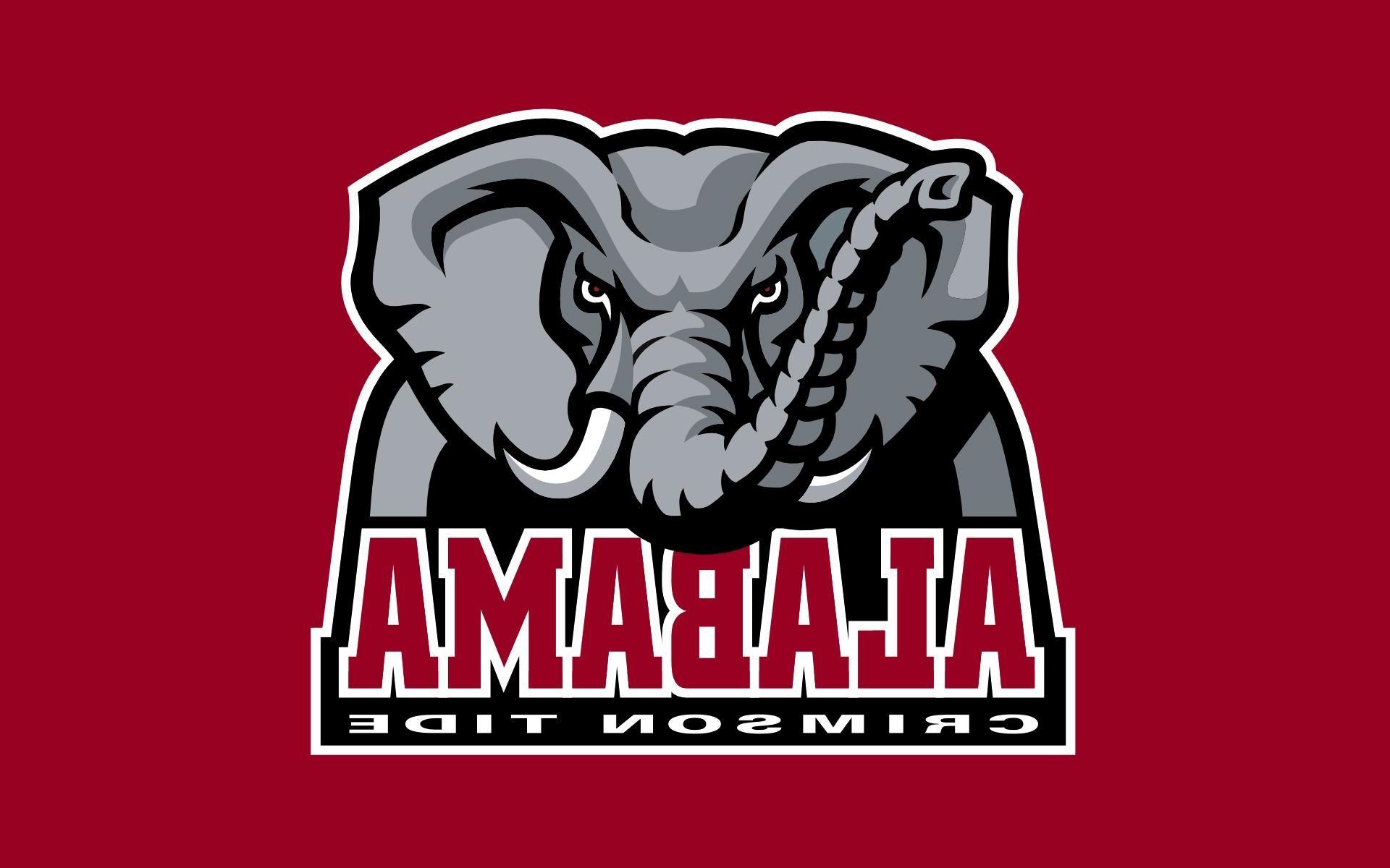 Alabama Crimson Tide Football Soccer Logo Hd Wallpaper