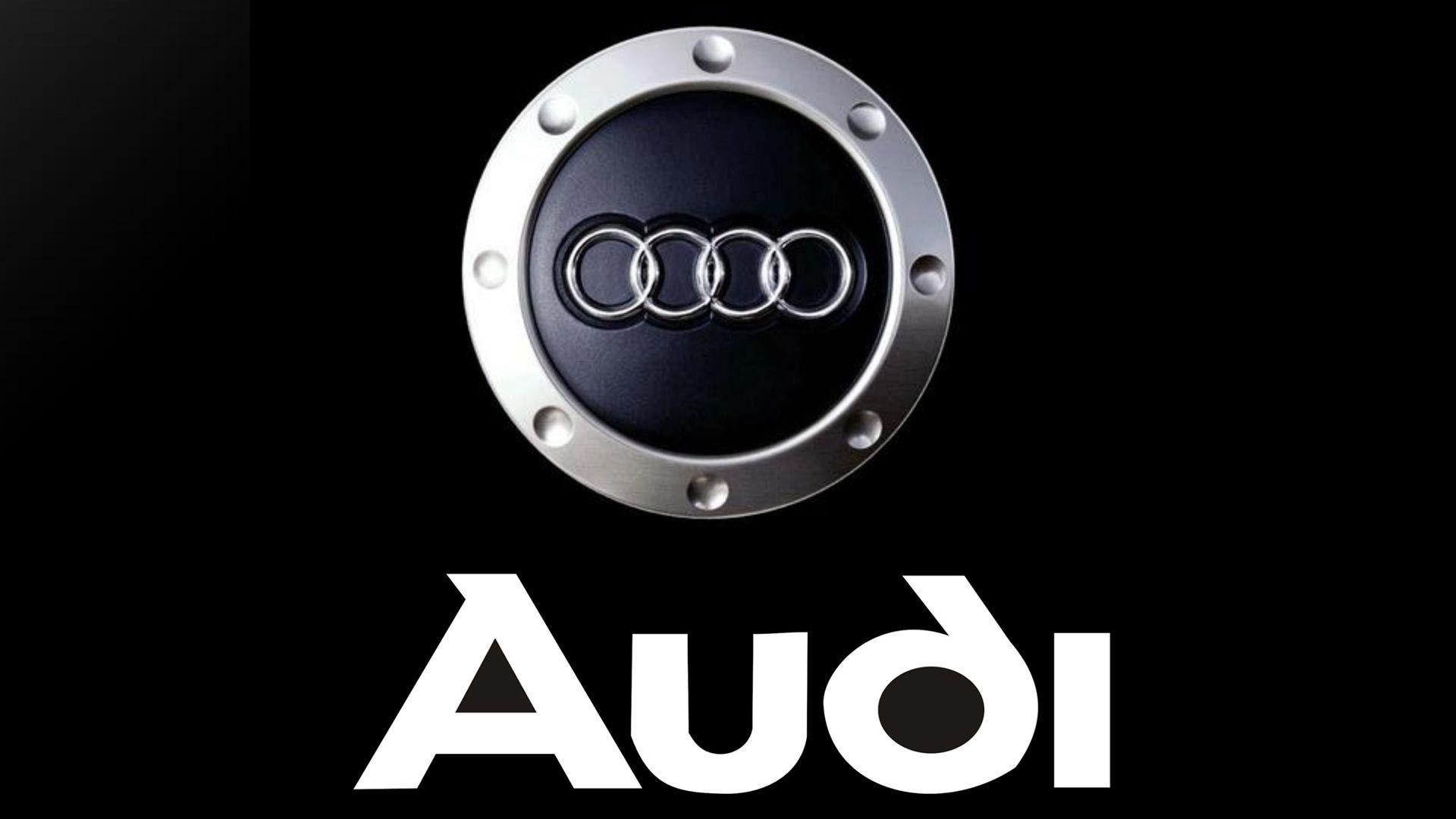 audi car symbol text