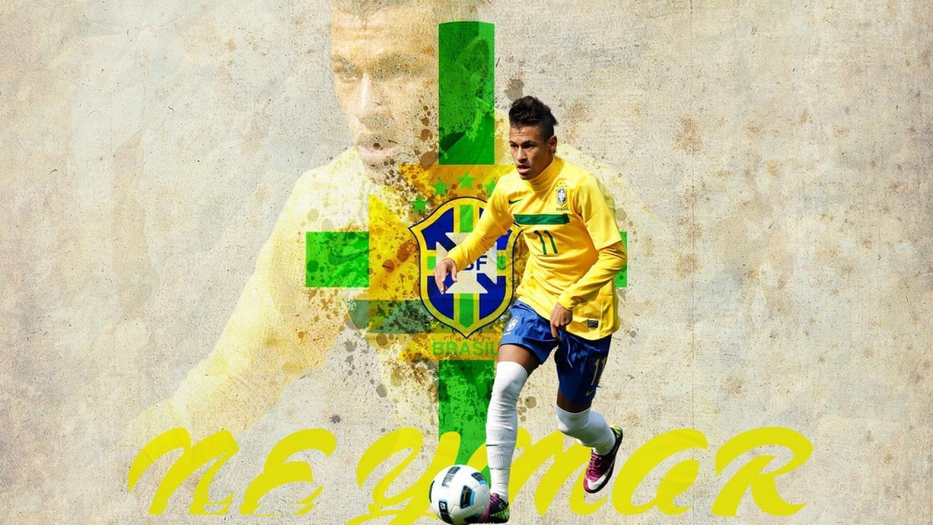 Brazil Flag Wallpapers With Neymar Wallpaper Cave