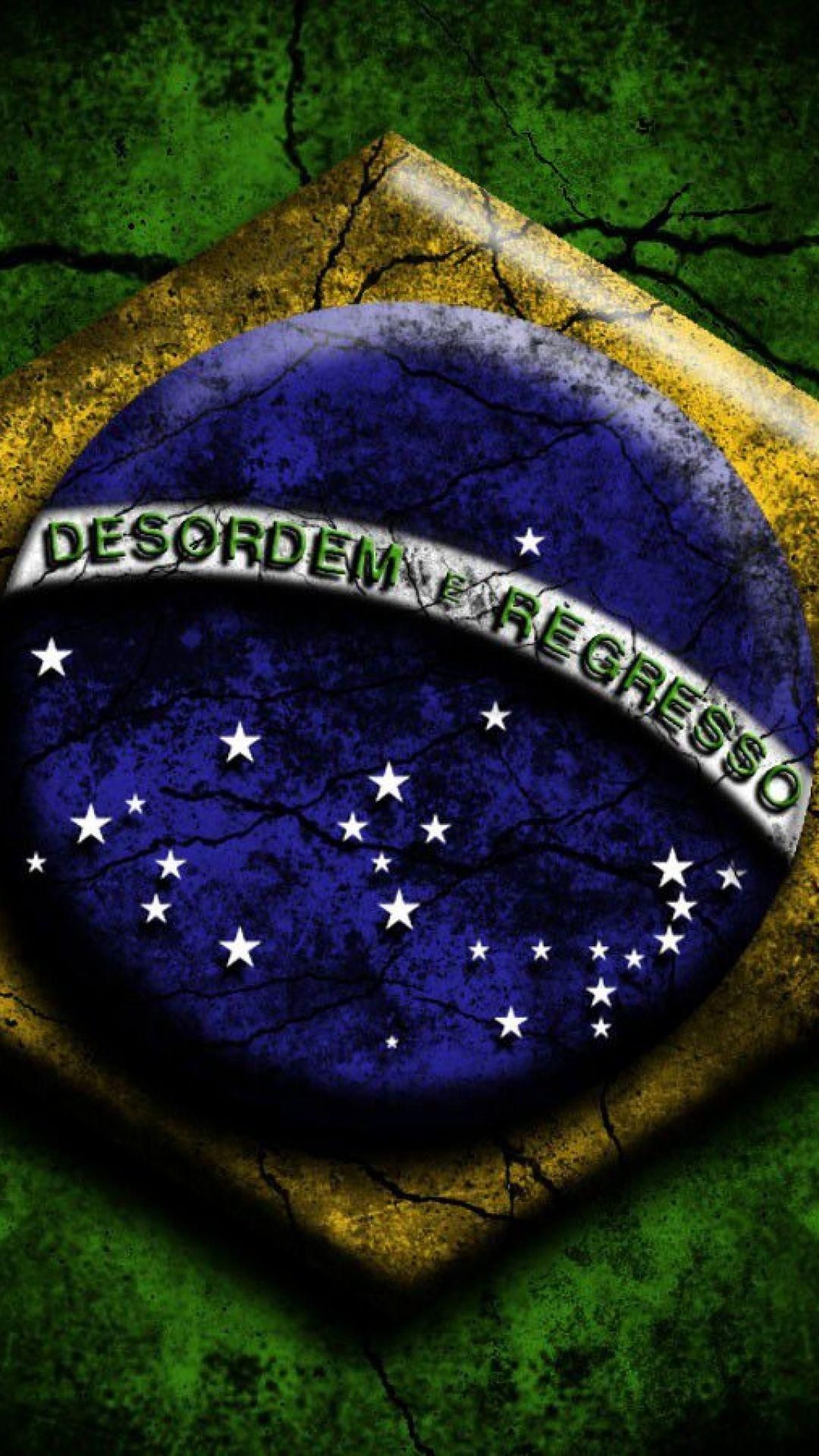 Brazil Flag Background Wallpaper