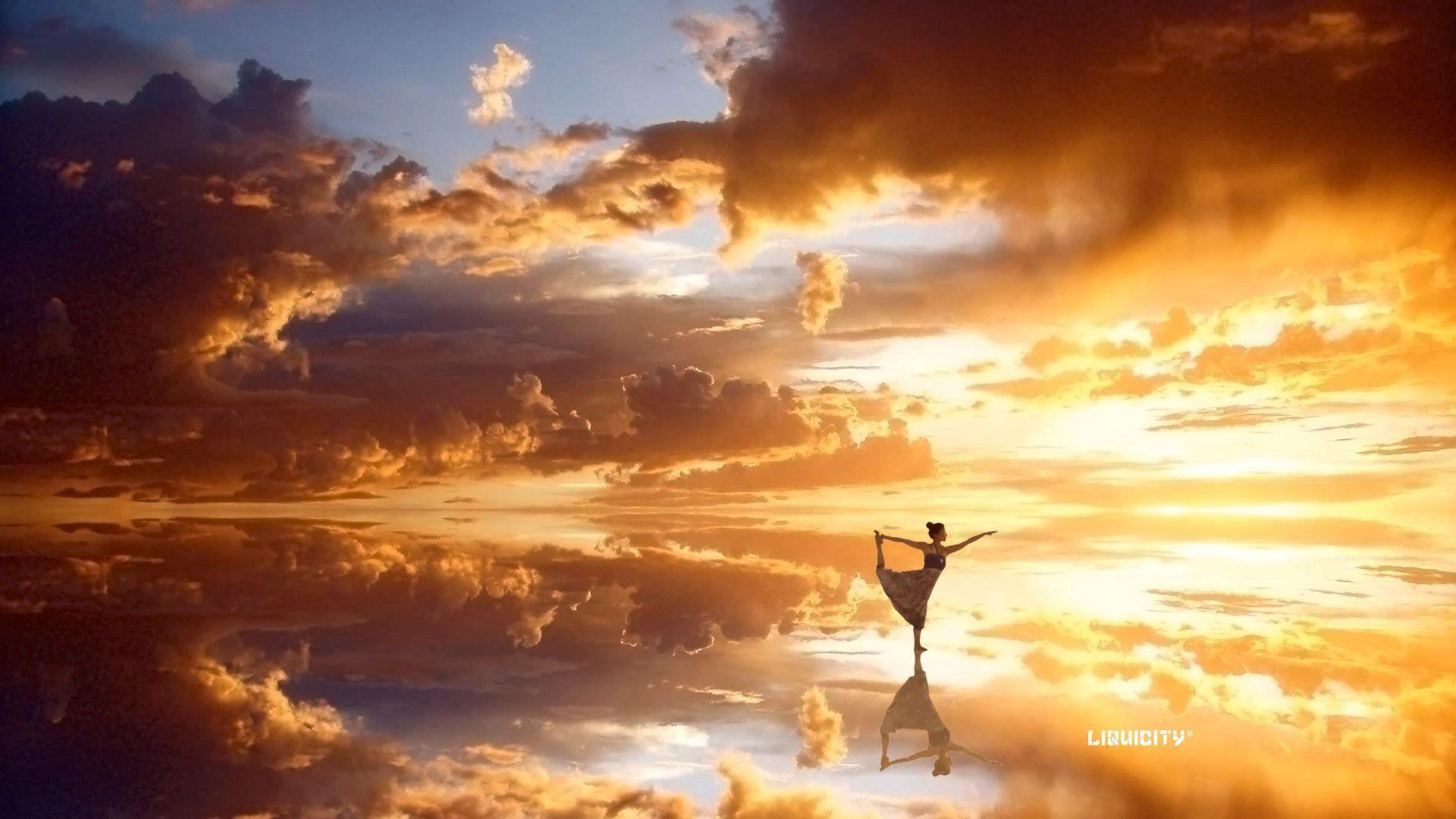 meditation energy pose zen spiritual silhouette chakra peace aura yoga.  Generative AI. 25720036 Stock Photo at Vecteezy