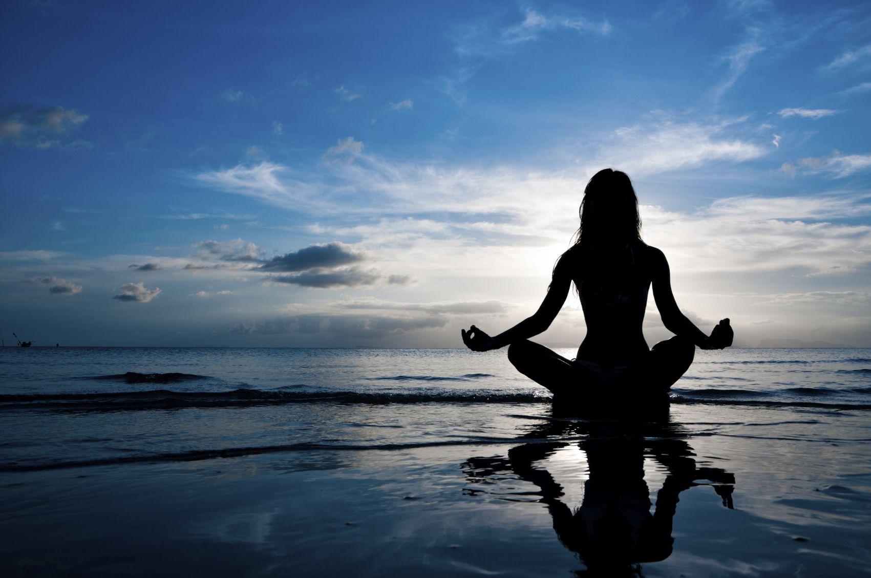 Calm Yoga Person HD Wallpaper, Background Image