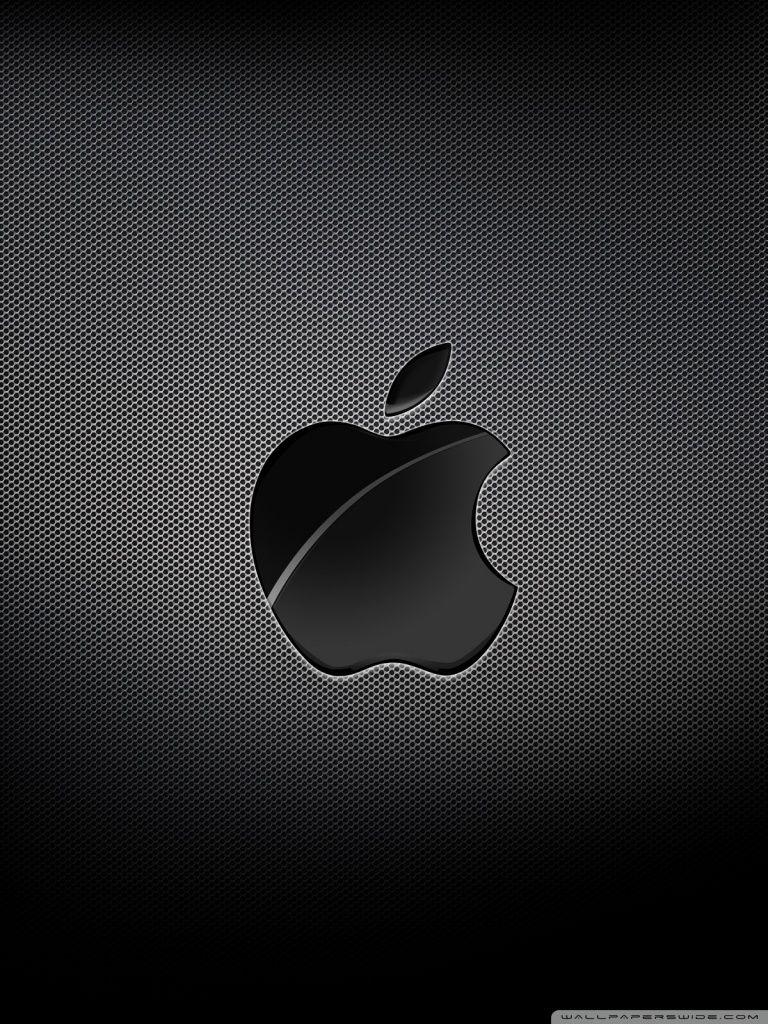Apple Black Background Ultra HD Desktop Background Wallpaper