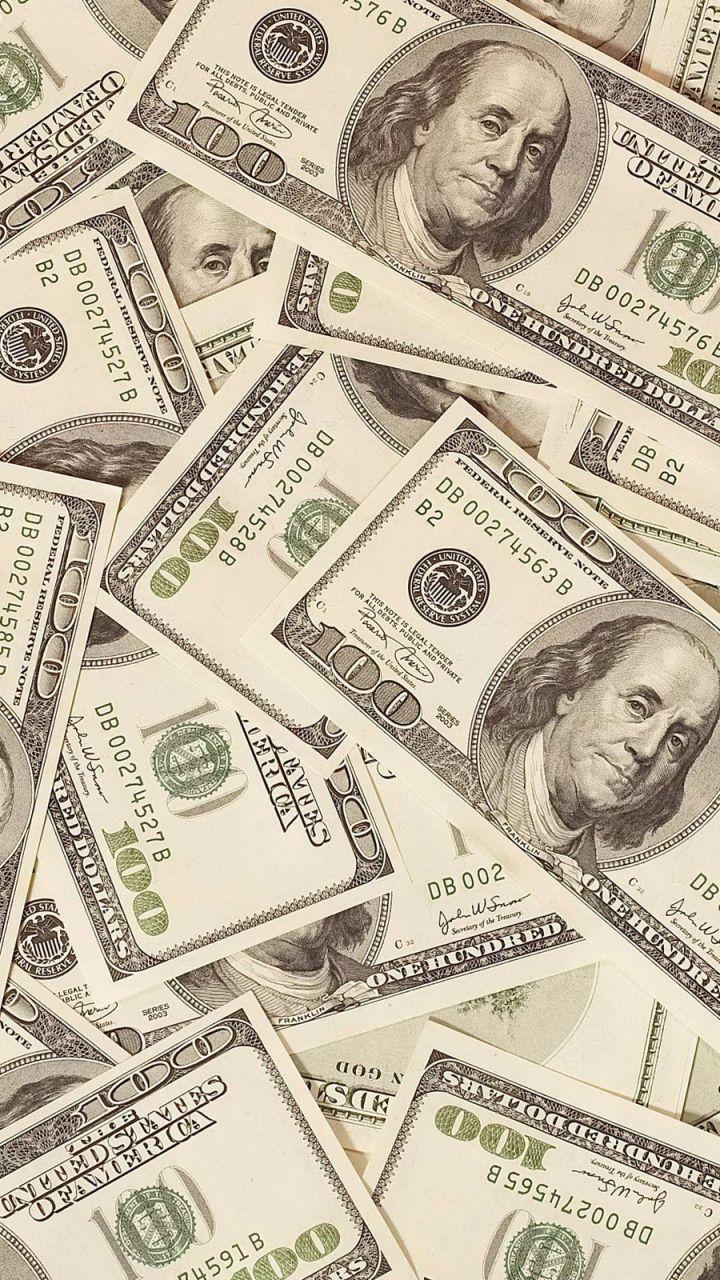 Wallpaper money, dollars, bills, background, surface