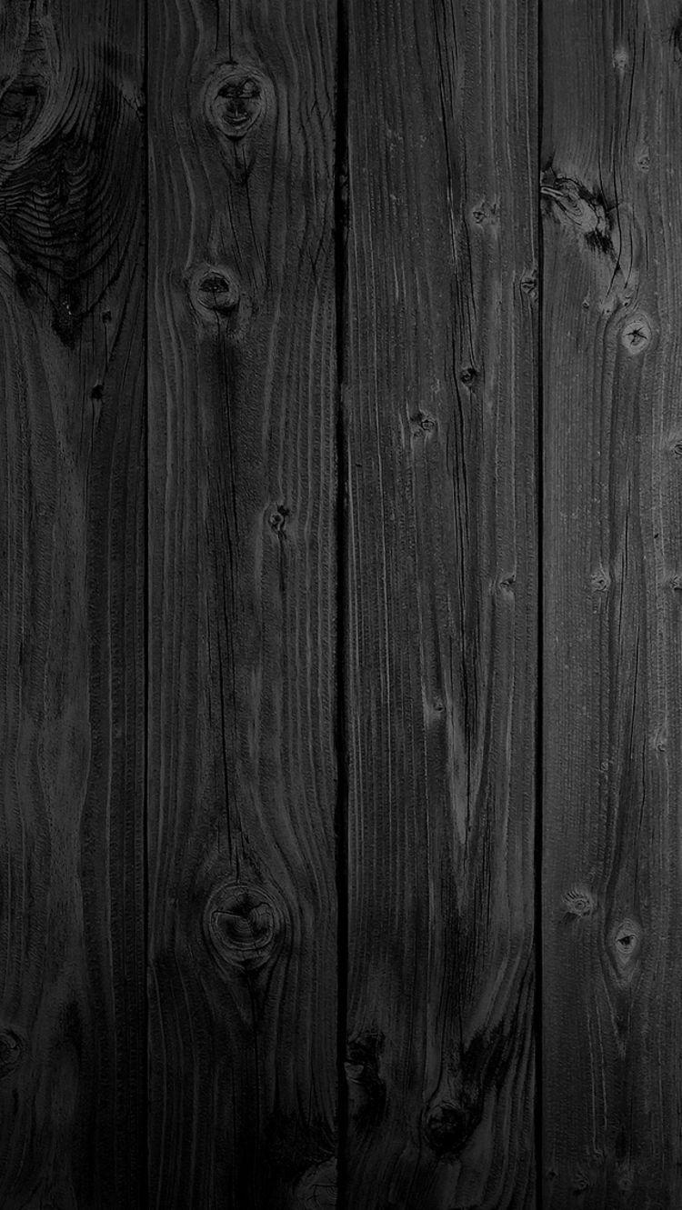 Black Wooden Wallpaper