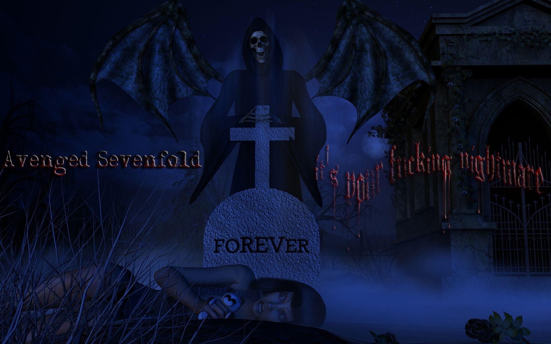 Wallpaper By Wicked Shadows: Avenged Sevenfold Nightmare Remix
