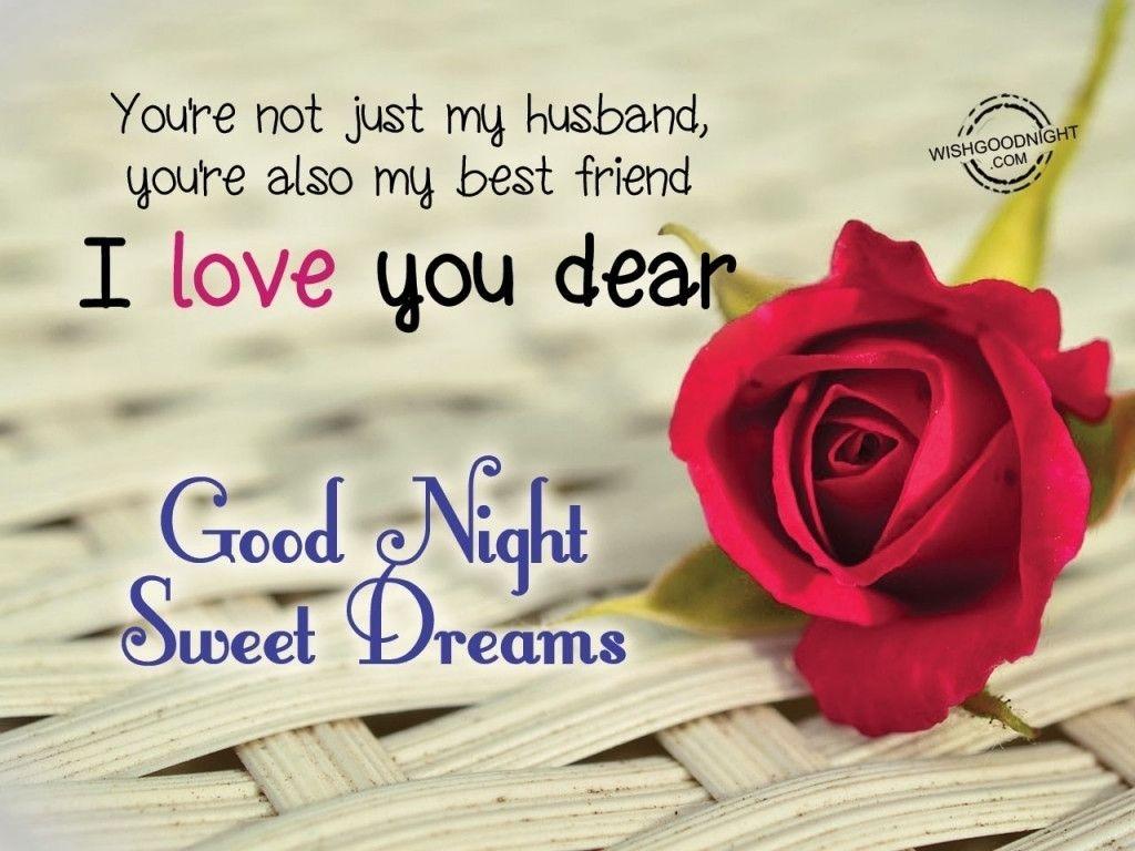 Goodnight My Love Quote Romantic Good Night With Image