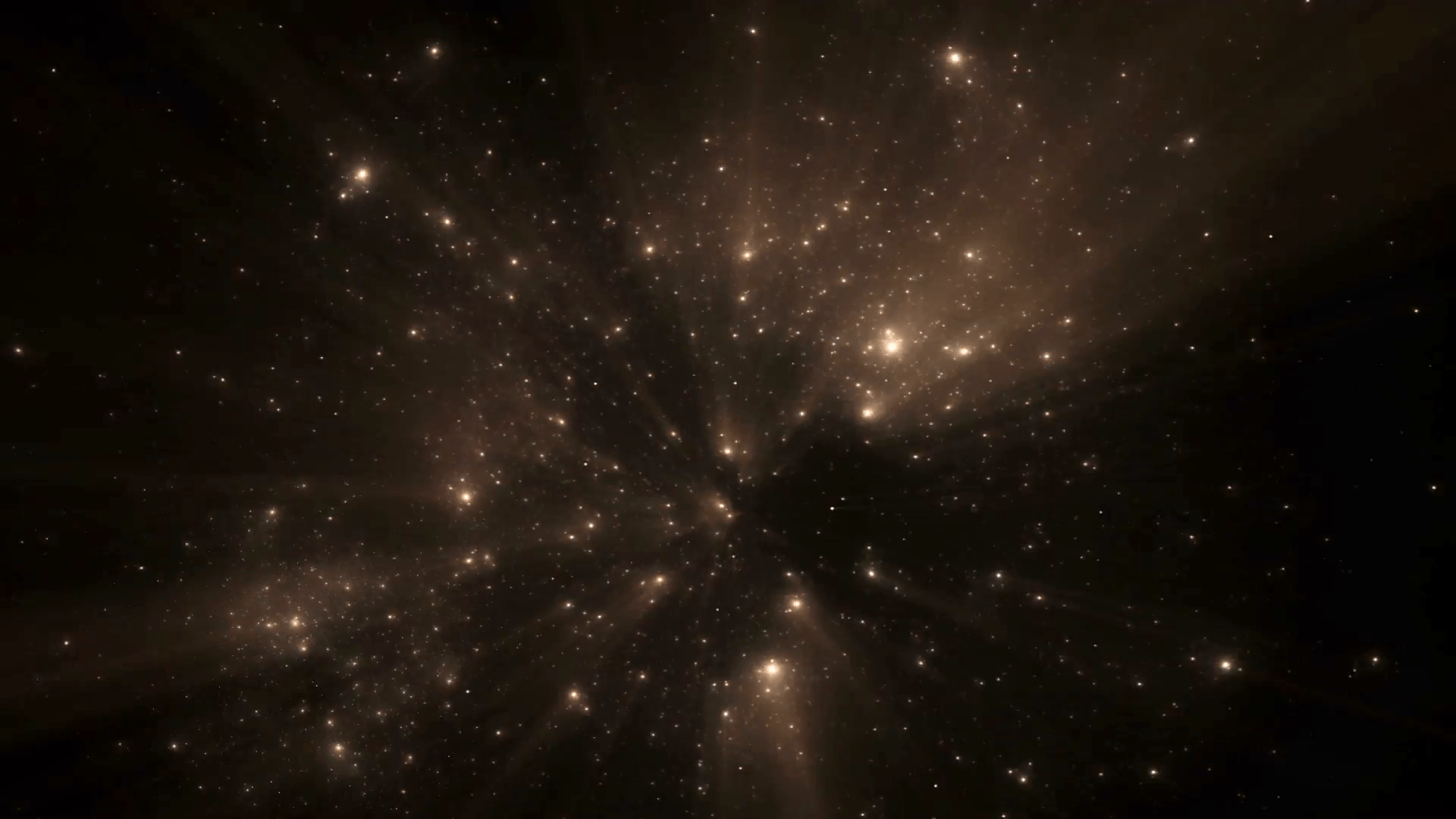 nebula, universe, burst of light, deep space and nebula with rays