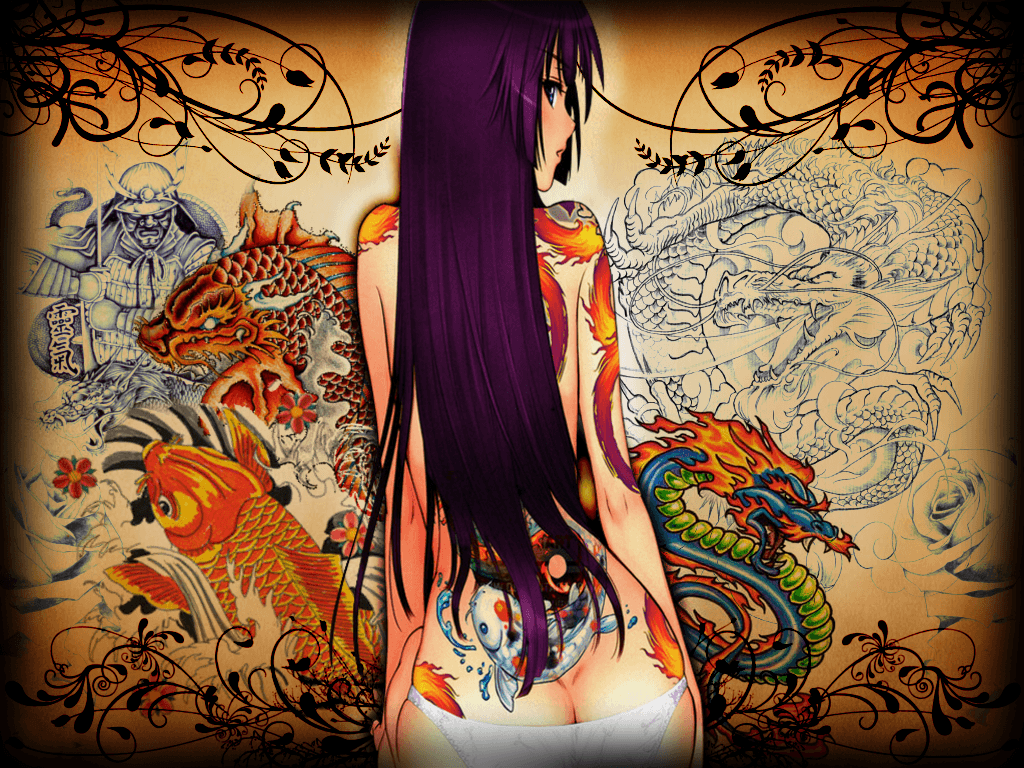 Japanese Tattoo Wallpapers Desktop Wallpaper Cave 