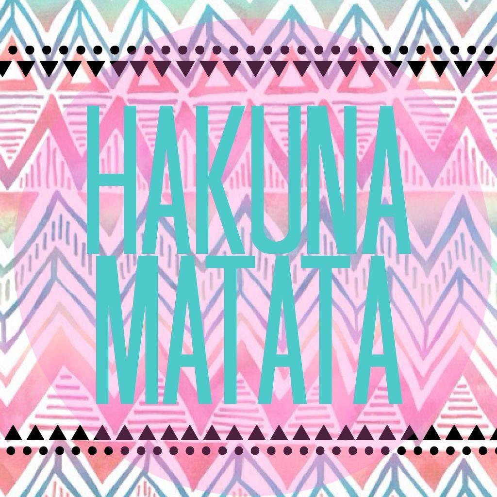 Follow for followback. Hakuna Matata