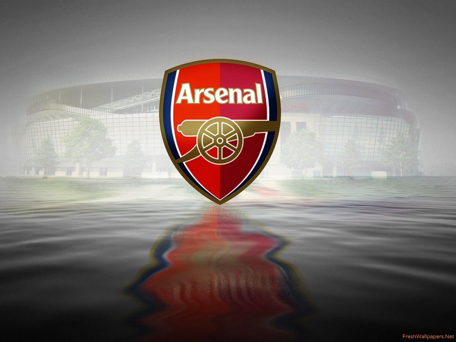 Arsenal Fc Logo Background 10 Wallpaper