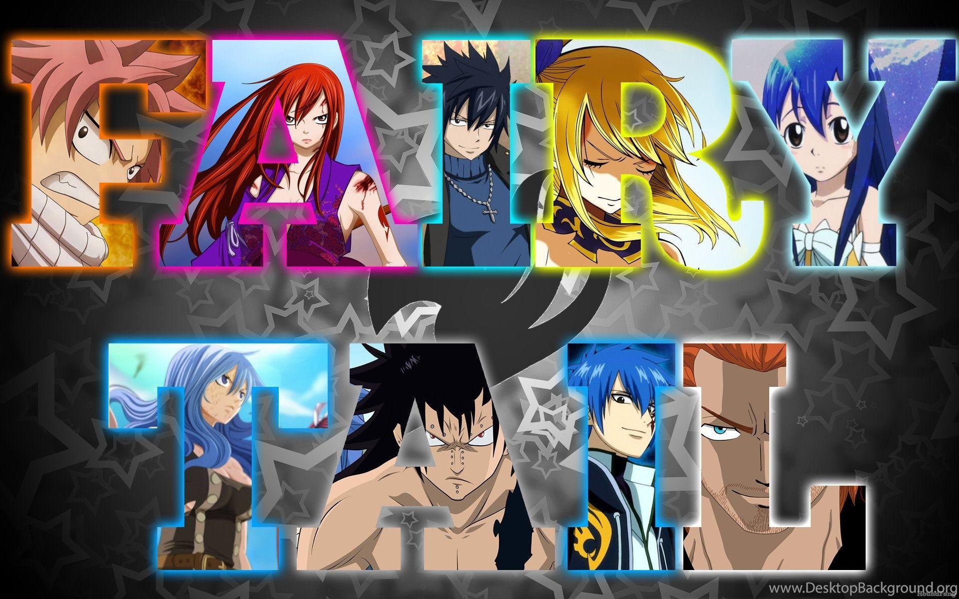 Anime Fairy Tail Wallpaper Desktop Background