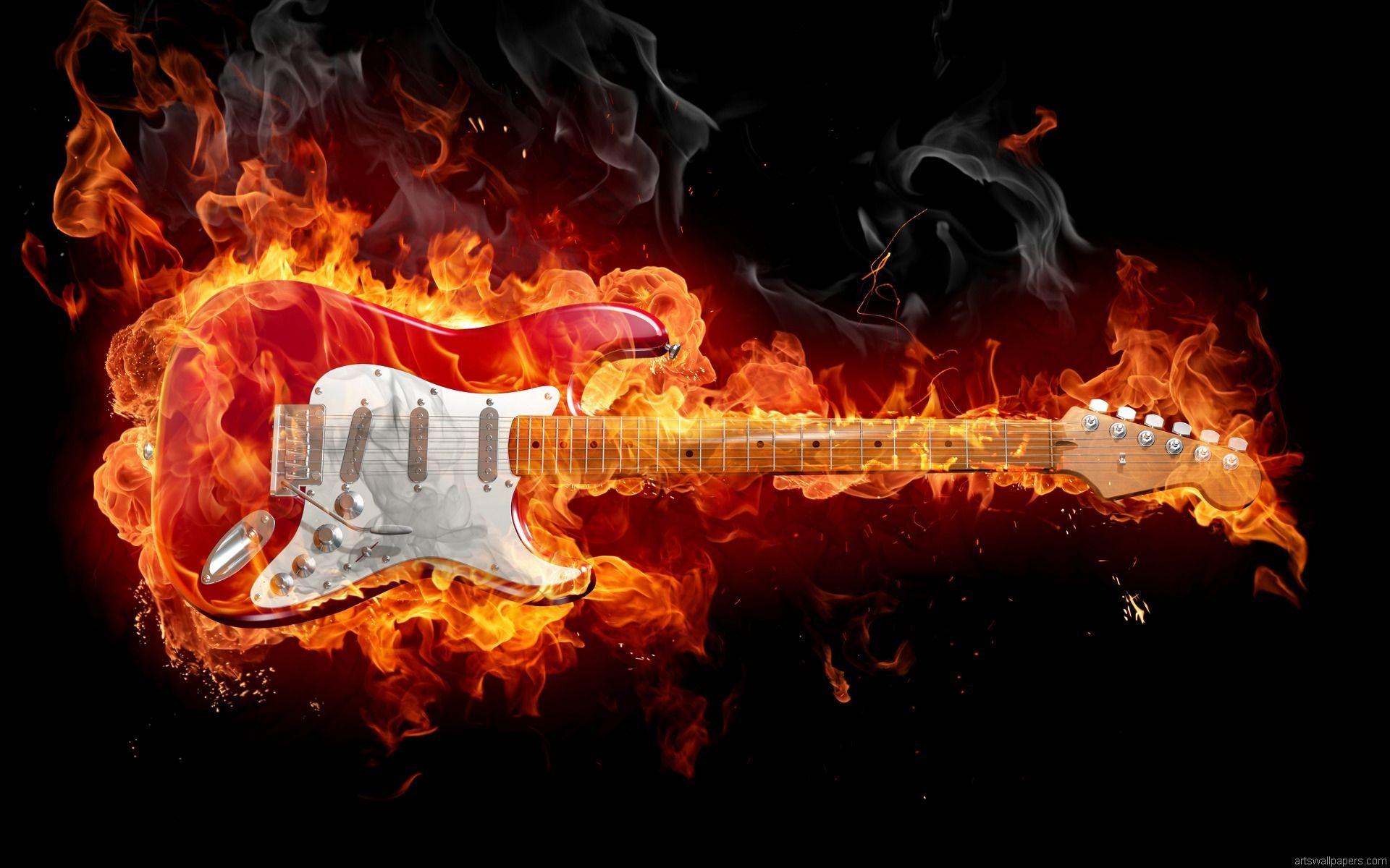 Download Rock Guitar Wallpaper Free #ofk 1920x1200 px 744.45 KB