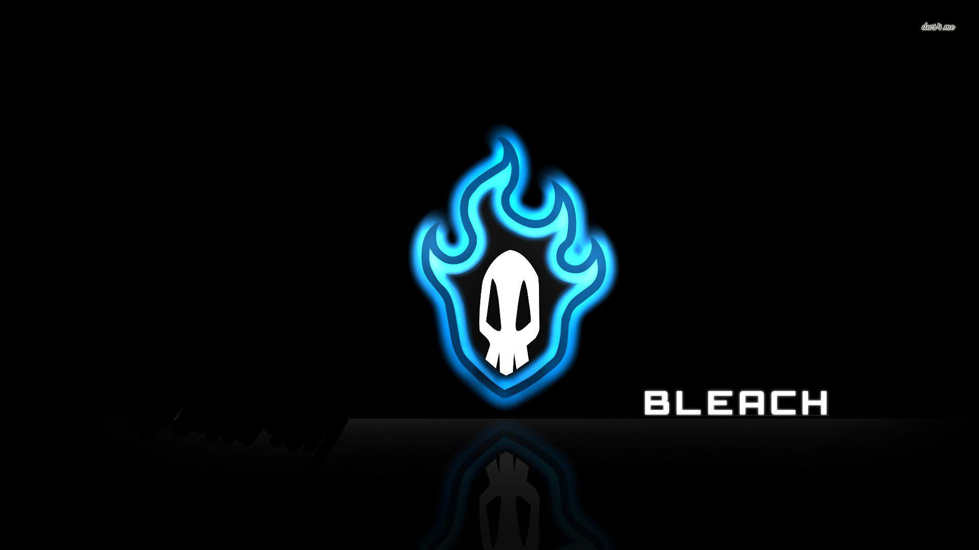 Bleach logo Bleach anime HD wallpaper  Wallpaper Flare