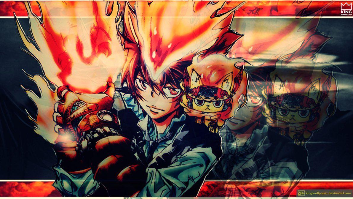 Tsuna Sawada Wallpaper - @kingwallpaper