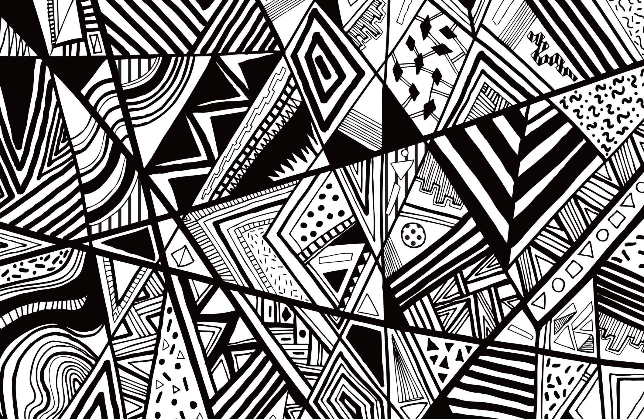 Black and White Abstract Wallpaper 5 HD Wallpaper Free