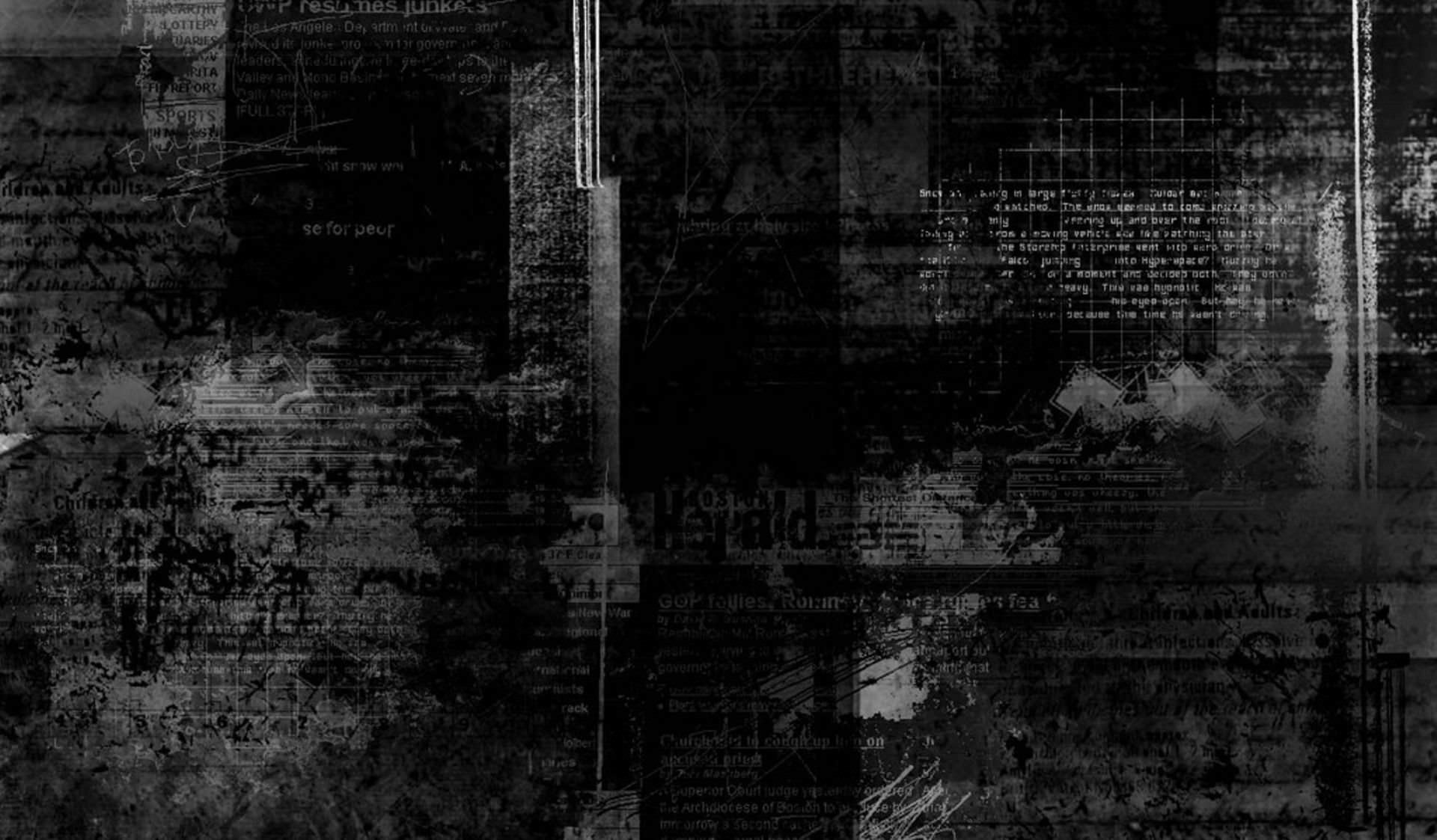 Black Abstract Wallpaper, Background, Image