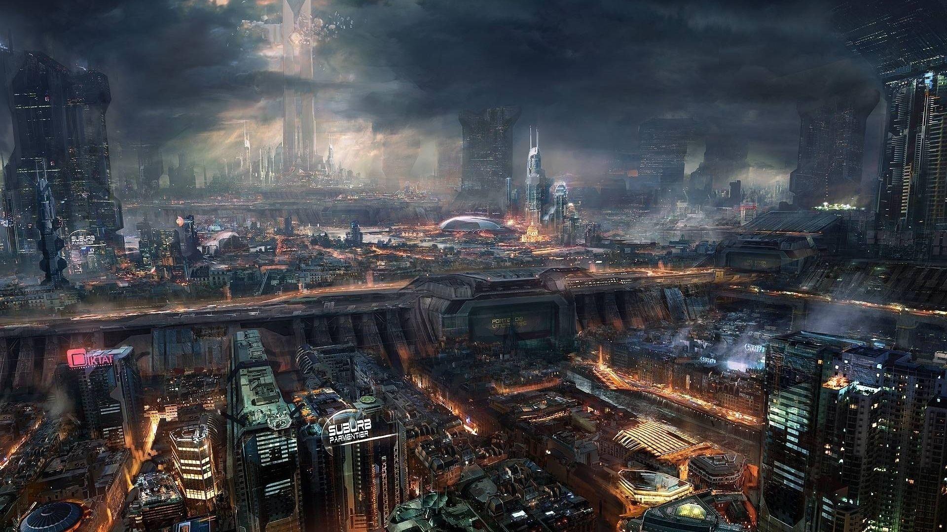 Future City Wallpaper 81 pictures