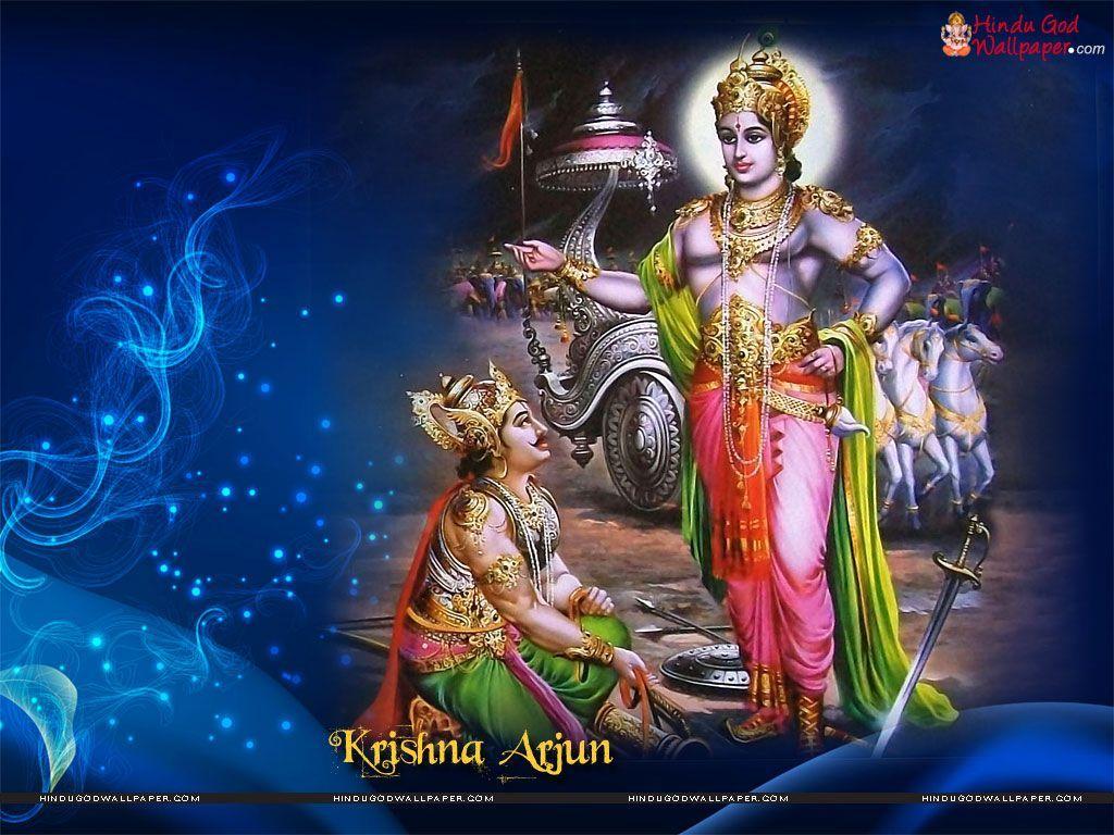 Free Krishna Arjun Wallpaper At Your Computer And High Resolu.tion