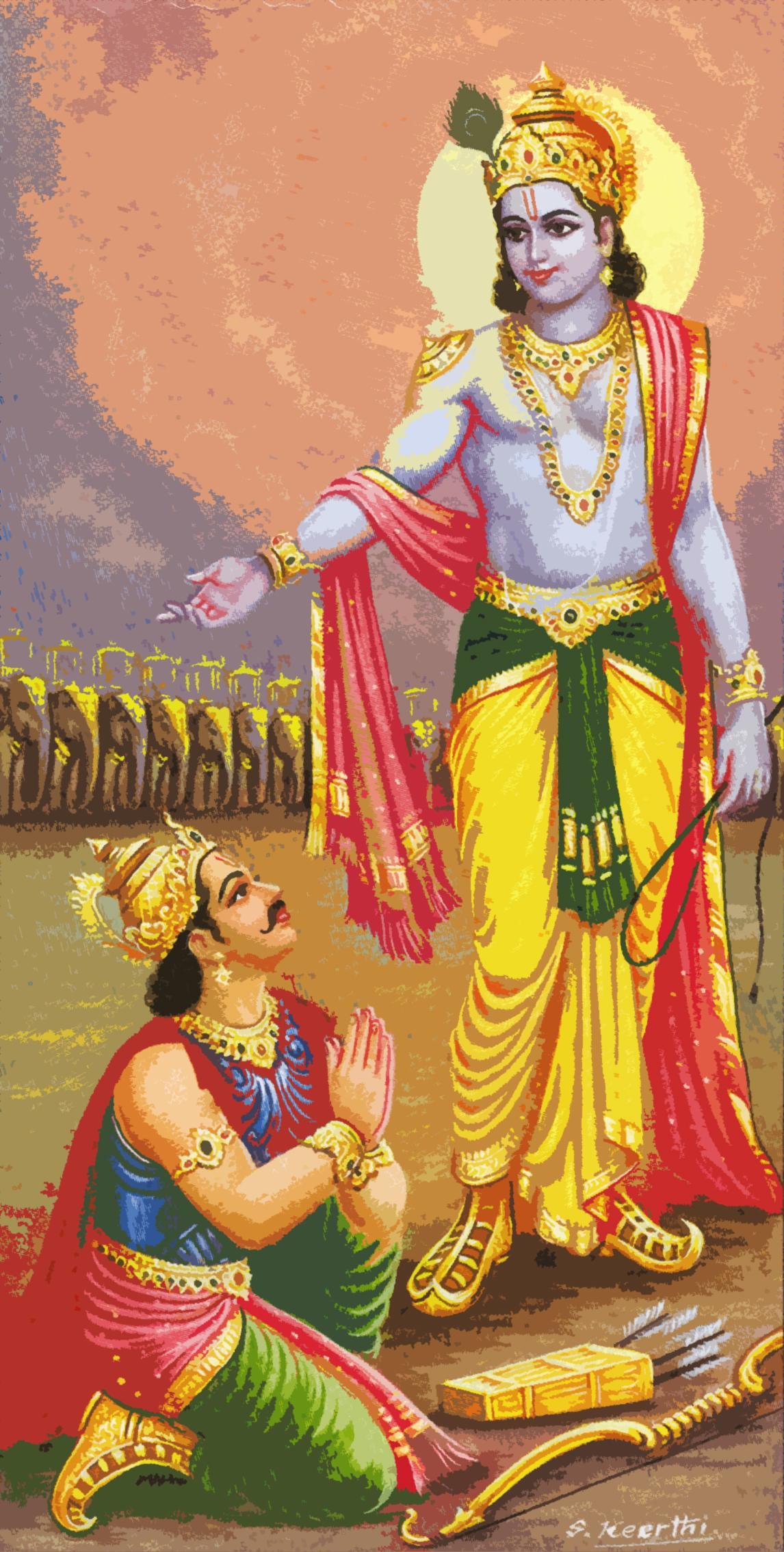 Lord Krishna And Arjuna Wallpapers - Wallpaper Cave