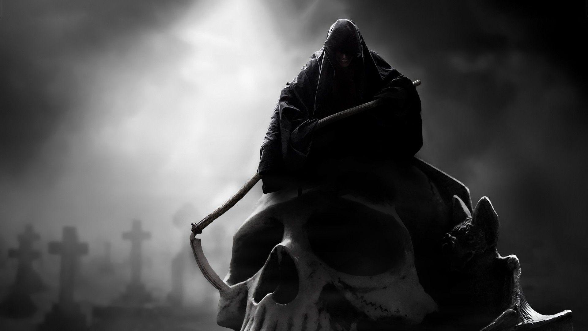 Dark Grim Reaper HD Wallpaper, Background Image