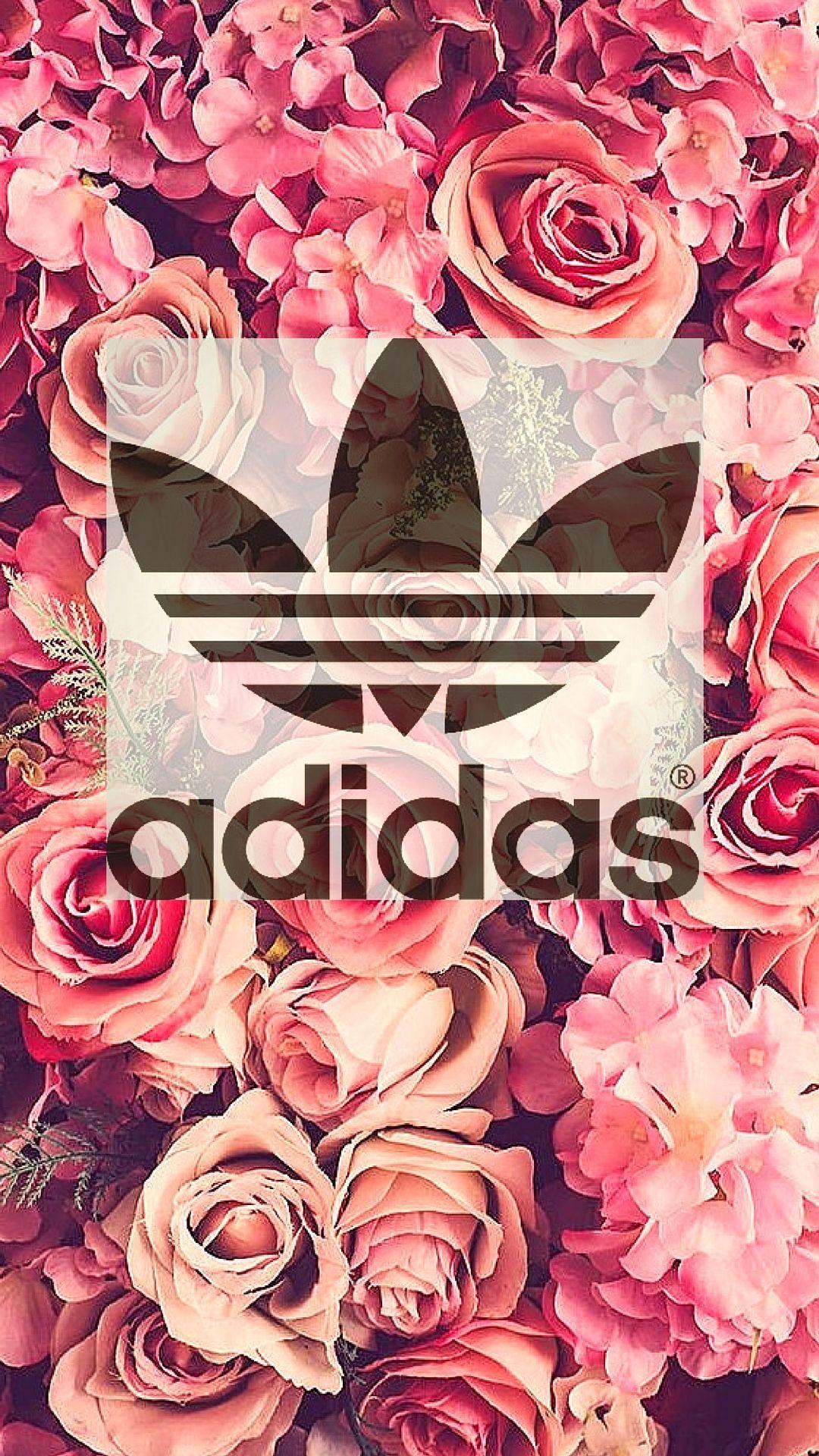 floral Adidas Background JPEG. Back back it up!!