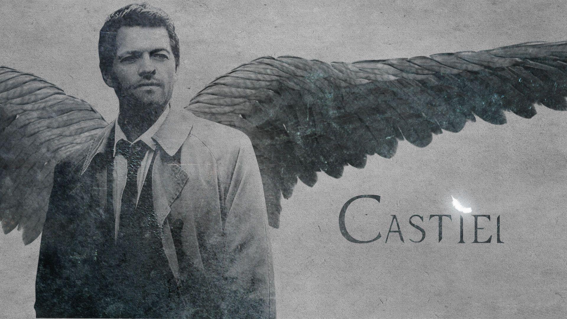 Castiel Supernatural iPhone HD Wallpaper