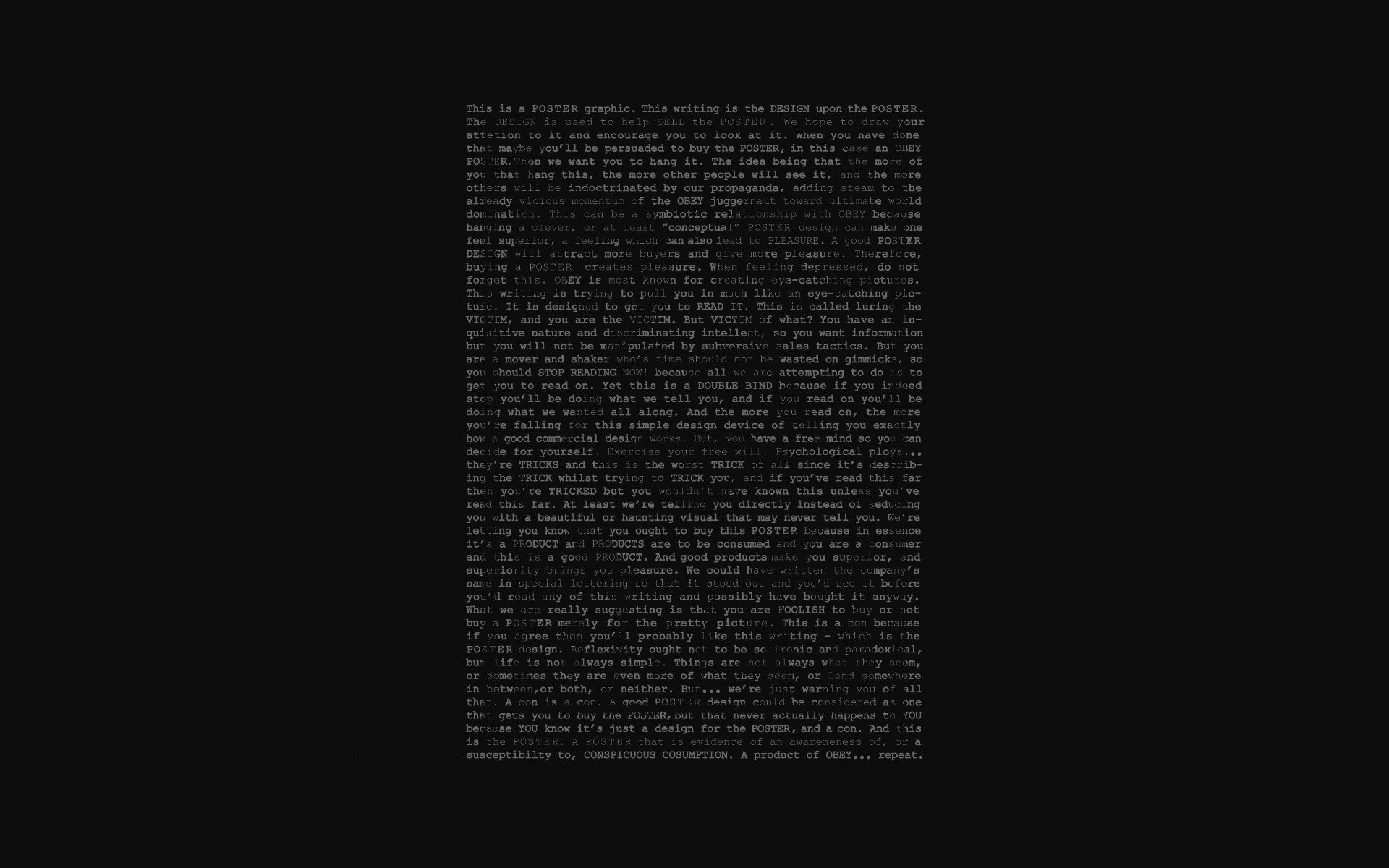 PF977 4K Ultra HD Obey Wallpaper, Obey Wallpaper for Desktop