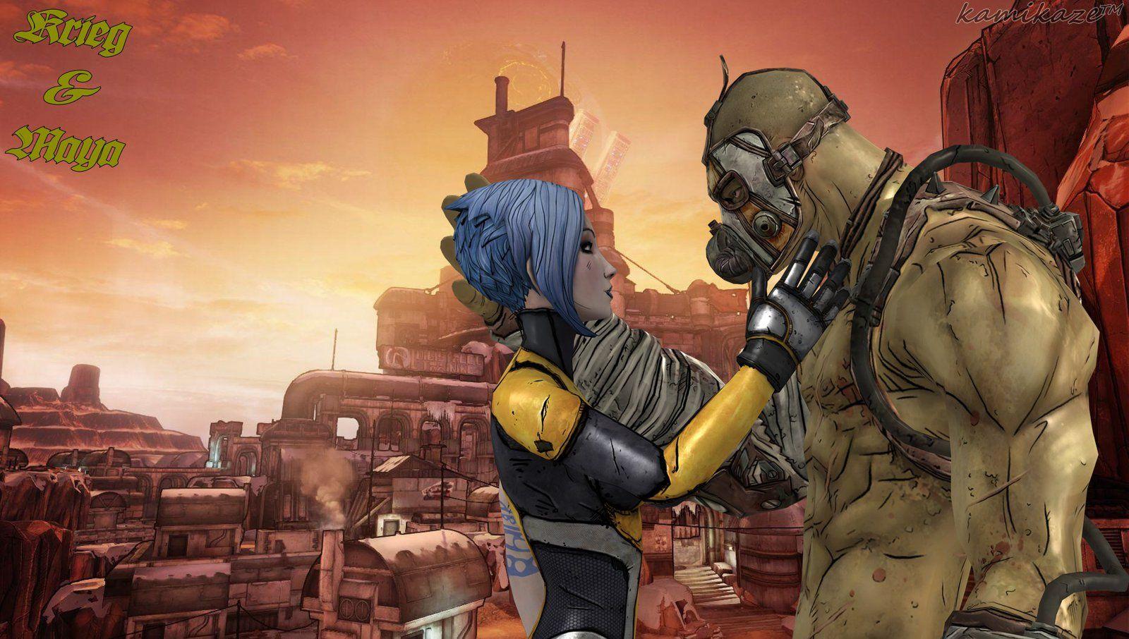 Borderlands 2 Krieg and May HD Wallpaper, Background Image