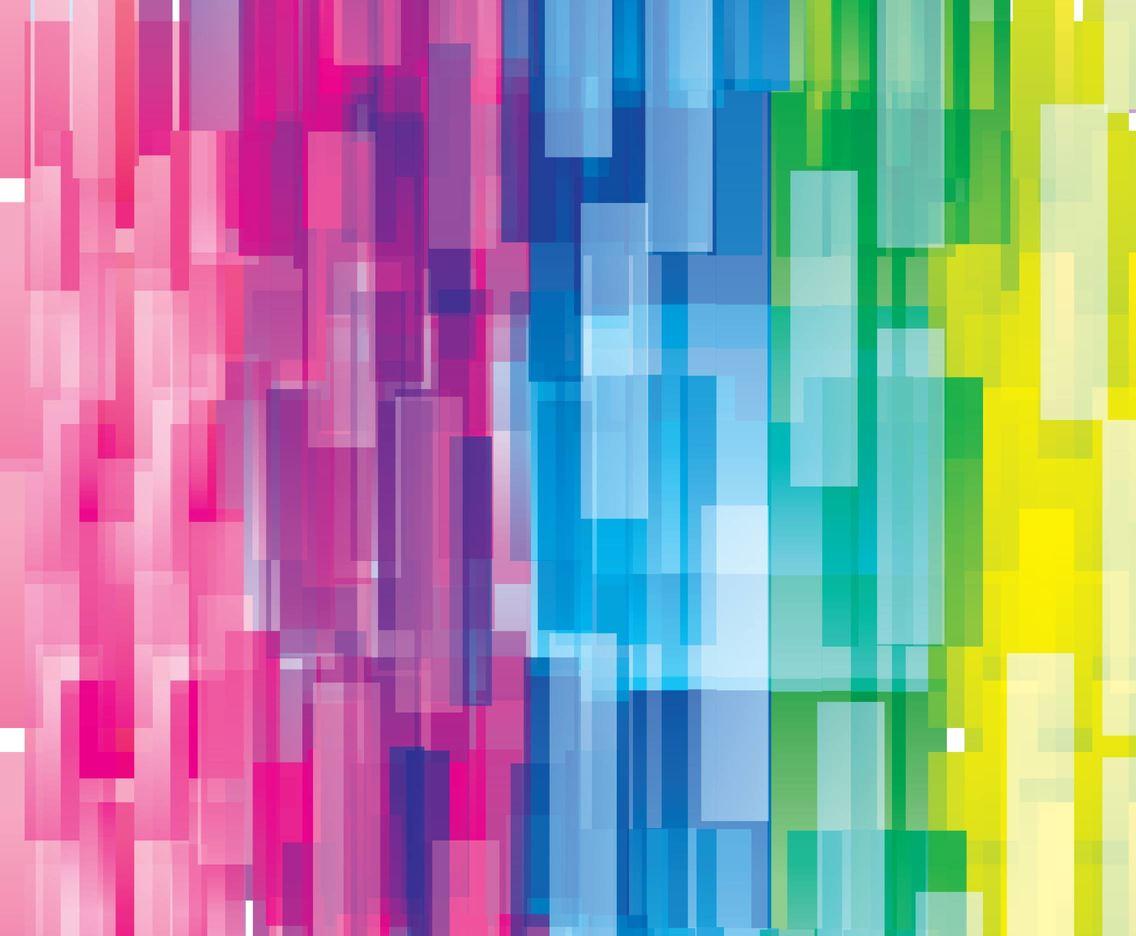 Bright Rainbow Background Vector Vector Art & Graphics