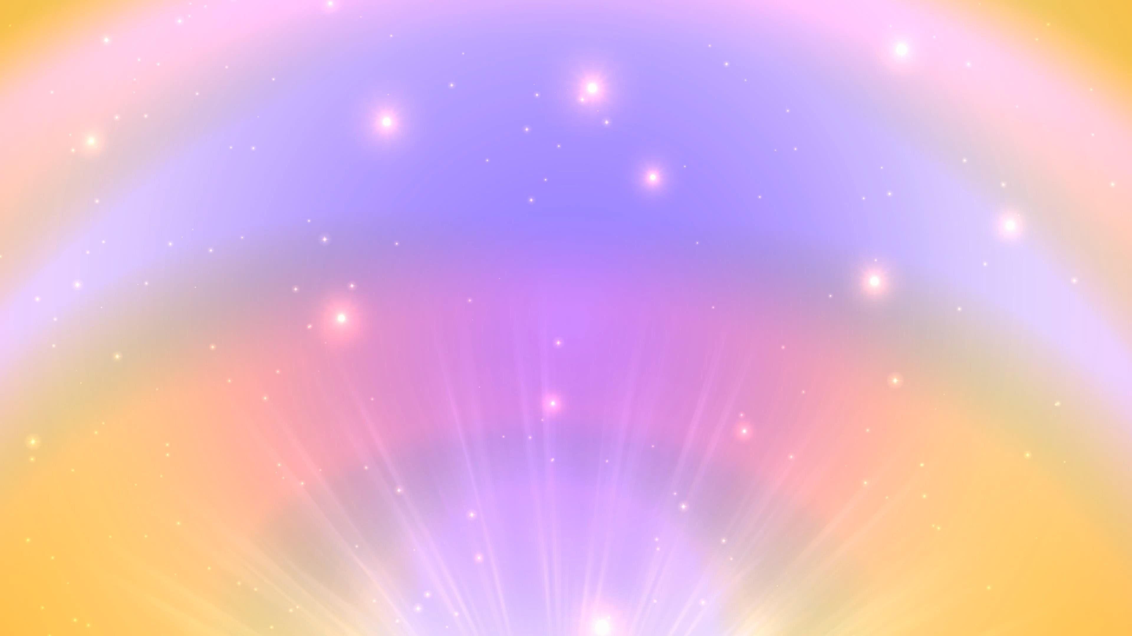 4K Bright Rainbow Illumination Ambient 2160p Animation Background