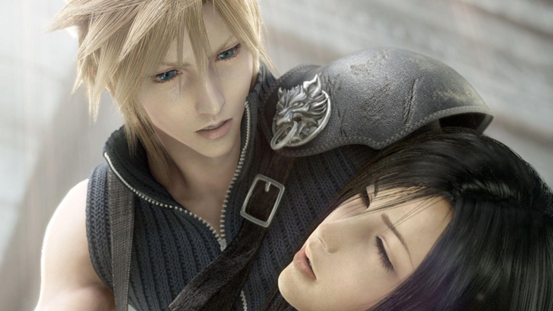 Final Fantasy. Final fantasy, cloud, tifa2, wallpaper