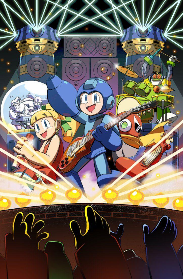 Mega Man issue 55 ROCKMAN variant cover