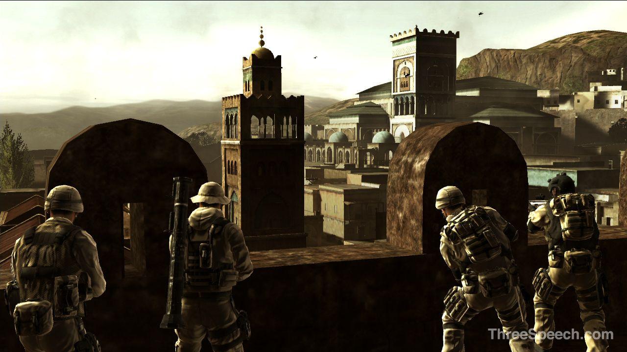 New SOCOM: Confrontation Screenshots. Three Speech: Semi Official