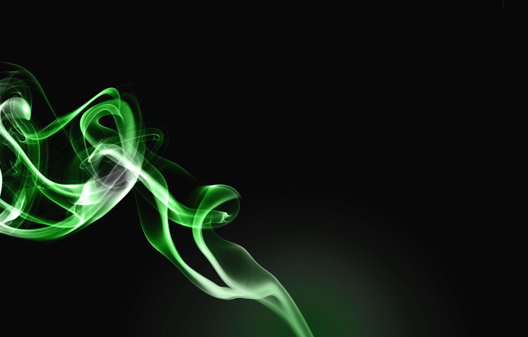 Green Smoke Wallpaper