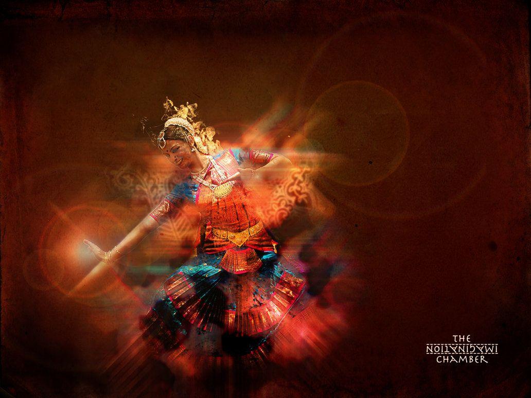 Indian Dancer By Akz P