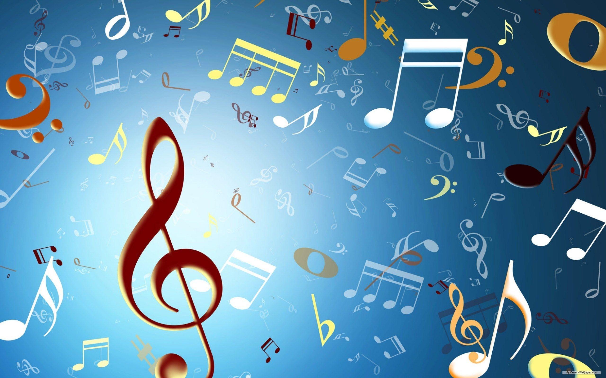 2017 03 28 Desktop Musical Notes Wallpaper