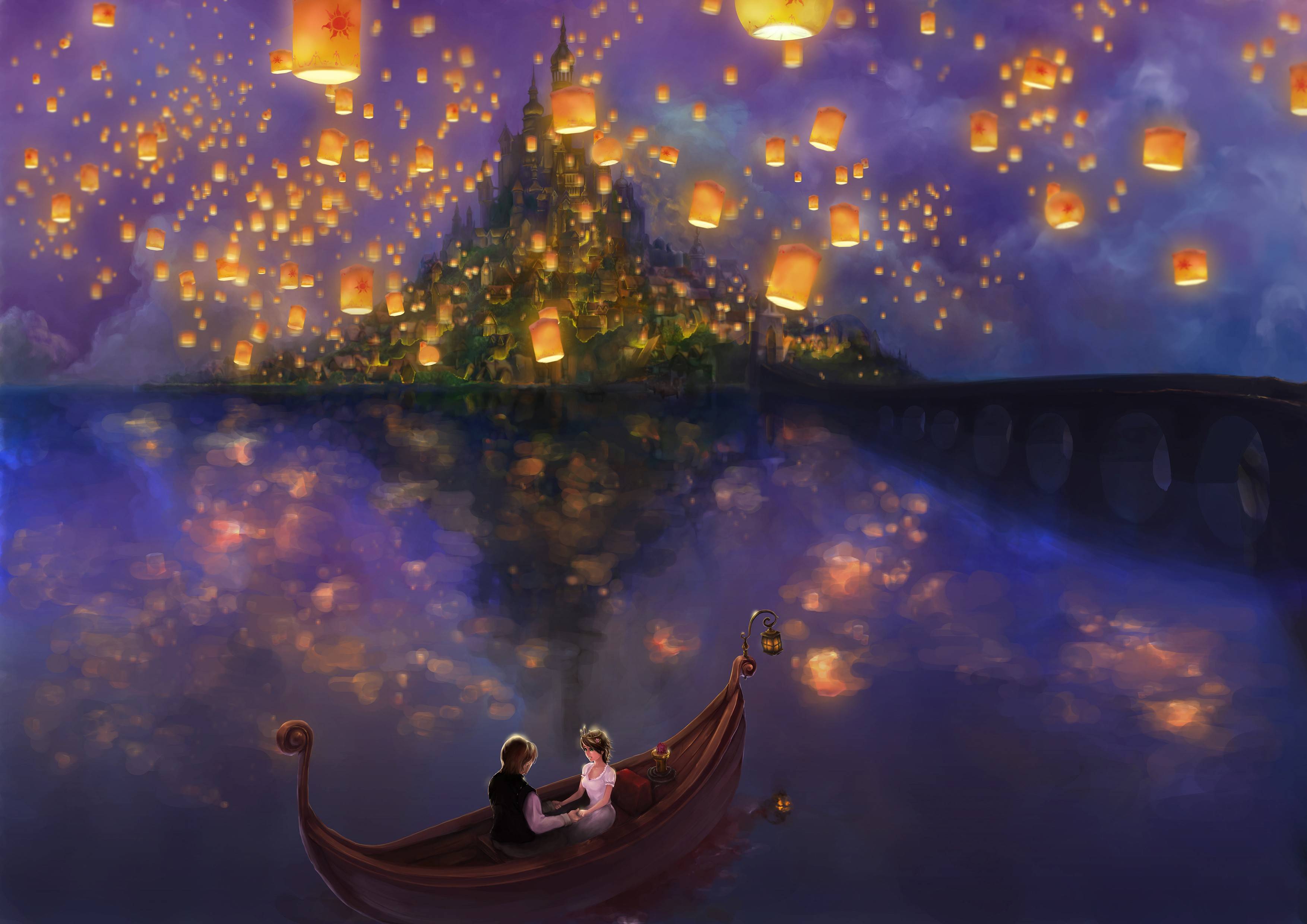 Tangled HD Wallpaper Background For Free Download, B.SCB