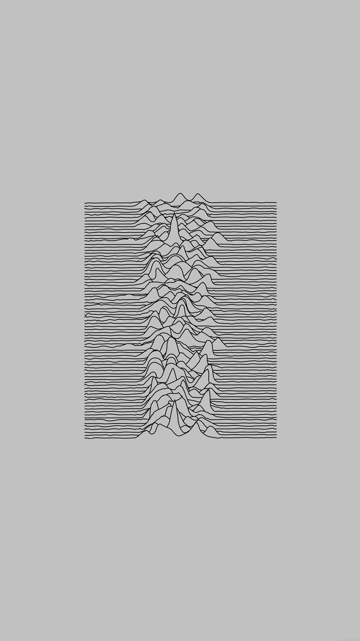 I Love Papers. joy division unknown pleasures white art minimal