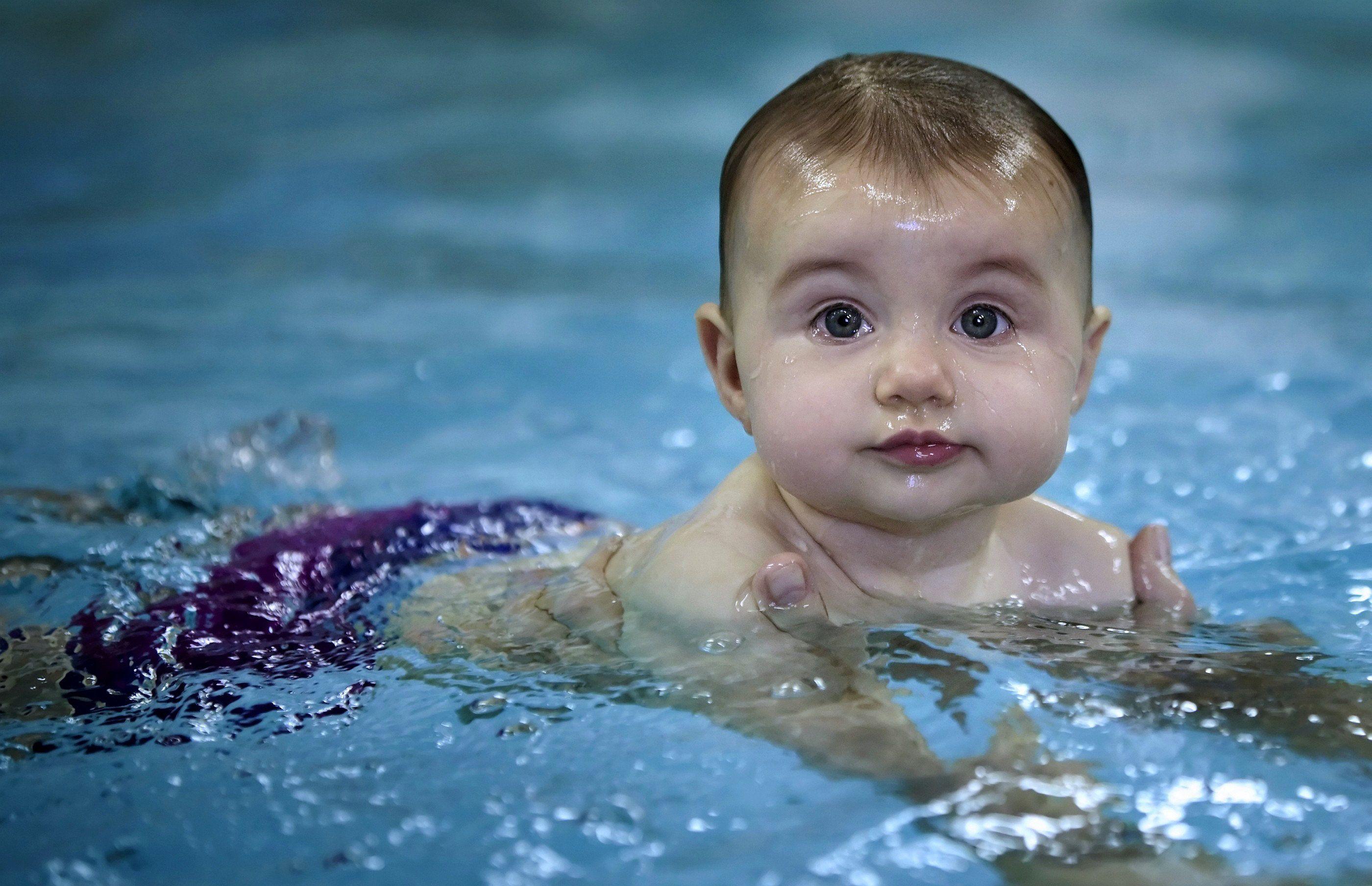 Water Baby Full HD Wallpaper and Background Imagex1809