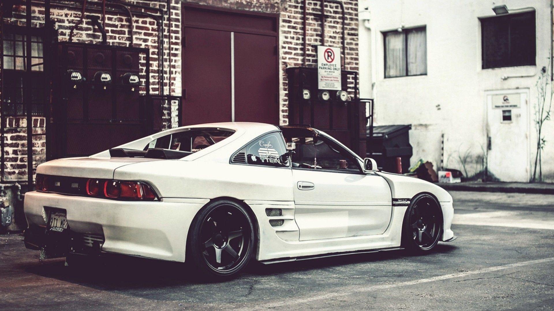 streets, cars, Toyota, tuning, Toyota MR2 wallpaper