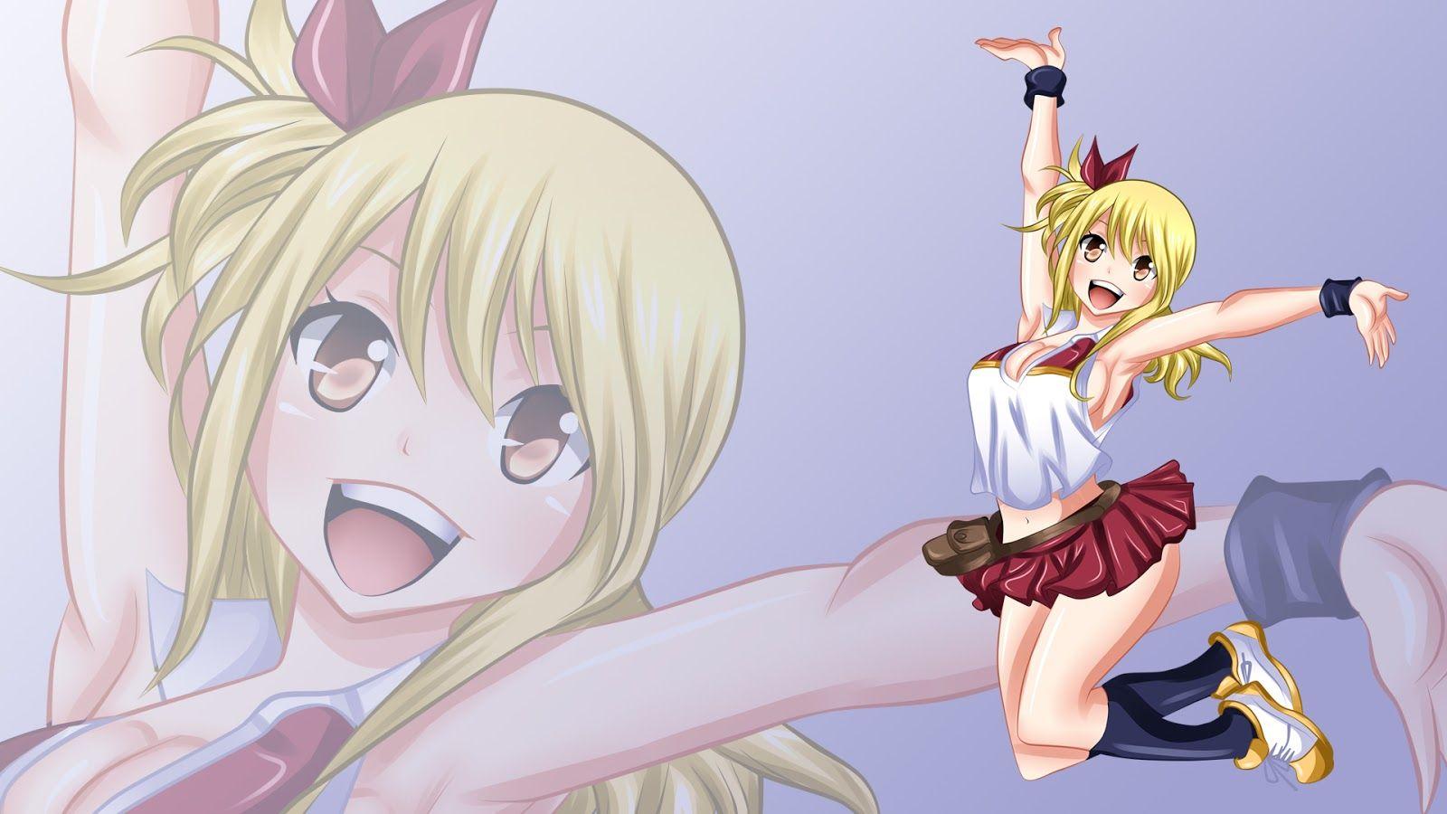 Lucy Heartfilia Anime Picture 34 HD Wallpaper
