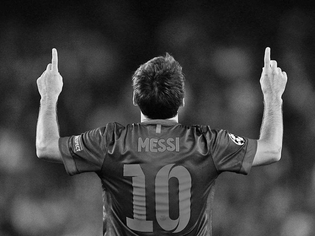 Lionel Messi 10 Celebration Wallpaper HD2