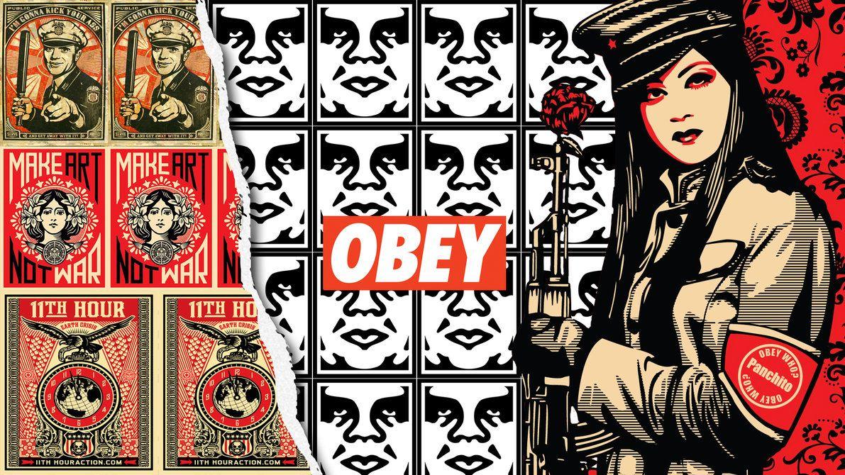 Obey Art Wallpapers - Wallpaper Cave