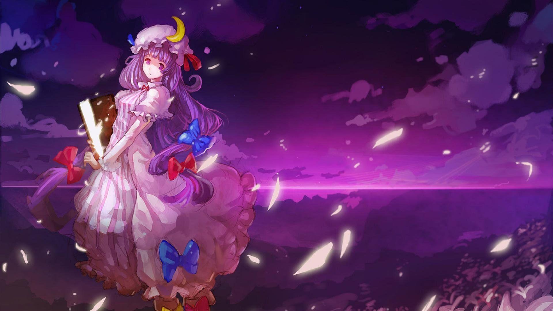 Purple Anime Wallpapers 1080p - Wallpaper Cave