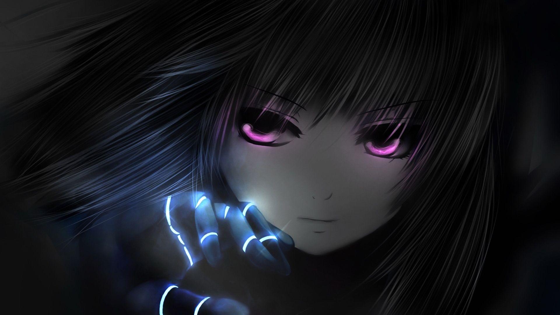 Dark Anime Girl Picture #128676210