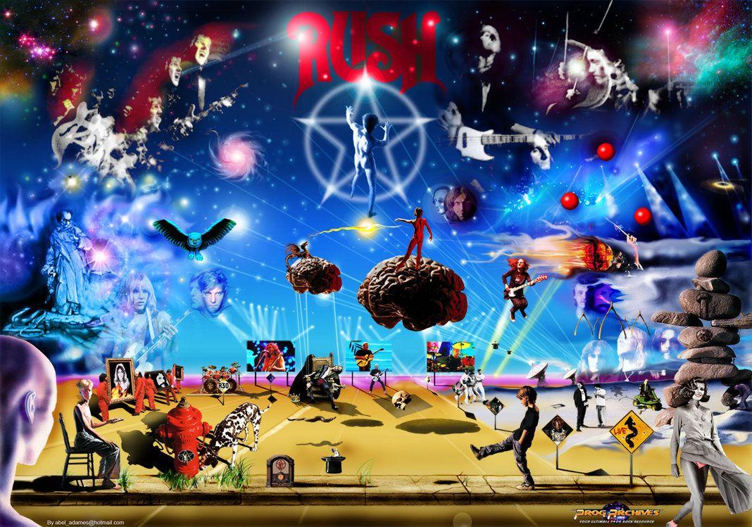 Rush collage