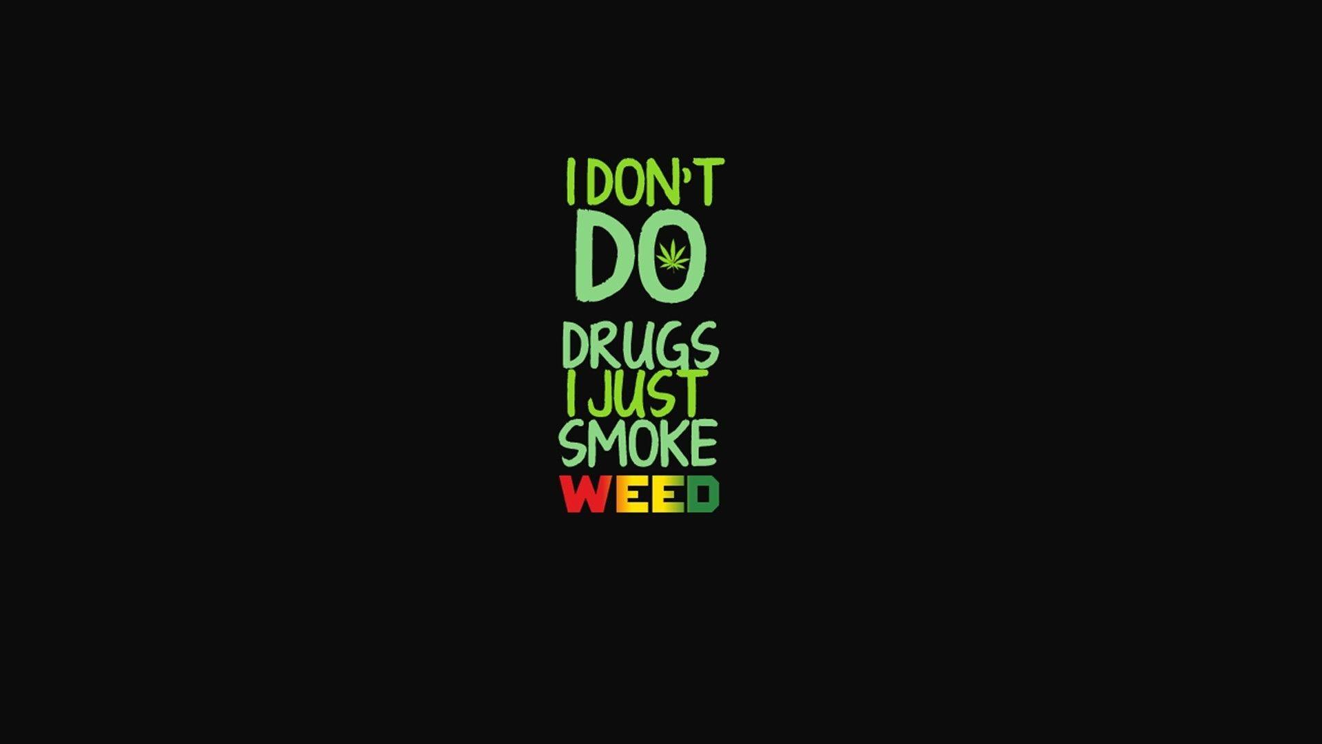 Weed Smoke Wallpaper