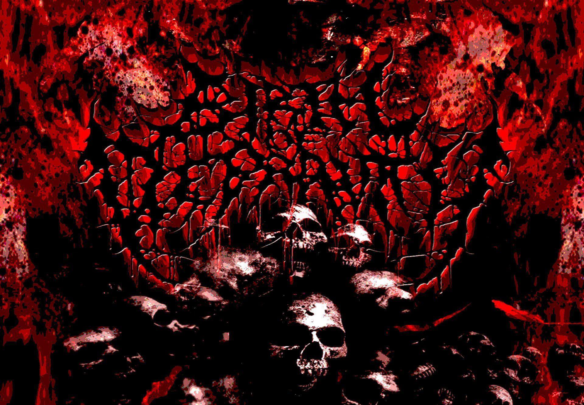 DEATH METAL heavy dark evil horror poster wallpaperx1332